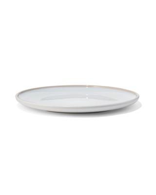 HEMA Dinerbord Ø27cm Helsinki Reactief Glazuur Wit (wit)