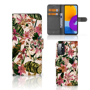 Samsung Galaxy M52 Hoesje Flowers