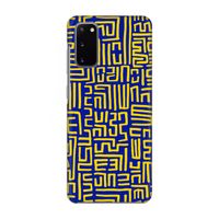 Majorelle Blue Print: Volledig geprint Samsung Galaxy S20 Hoesje