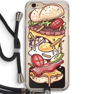 Diet Coke Please: iPhone 6 / 6S Transparant Hoesje met koord Diet Coke Please: iPhone 6 / 6S Transparant Hoesje met koord