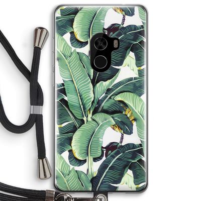 Bananenbladeren: Xiaomi Mi Mix 2 Transparant Hoesje met koord
