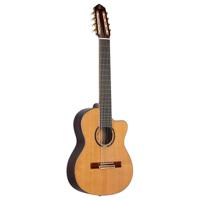 Ortega RCE159-8 Performer Series Natural 8-snarige E/A klassieke gitaar met gigbag