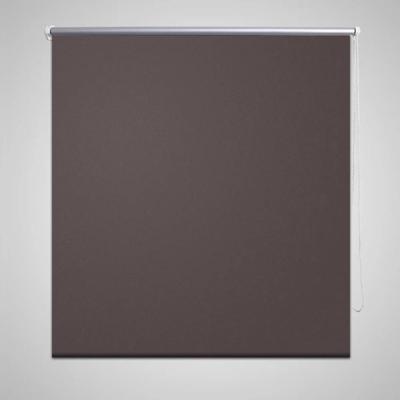 VidaXL Rolgordijn verduisterend 160 x 230 cm koffiebruin