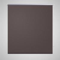 VidaXL Rolgordijn verduisterend 160 x 230 cm koffiebruin