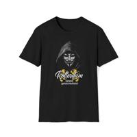T-shirt regular zwart - Vendetta - Rotterdam stand your ground
