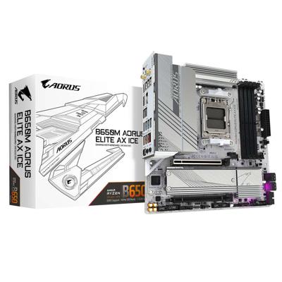 Moederbord Gigabyte B650M AORUS ELITE AX ICE AMD B650 AMD AM5