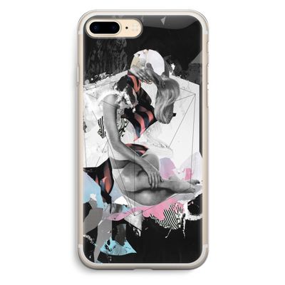 Camouflage de sommeil: iPhone 7 Plus Transparant Hoesje