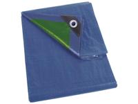 Dekzeil blauw/groen standaard 5 x 5 m - Velleman