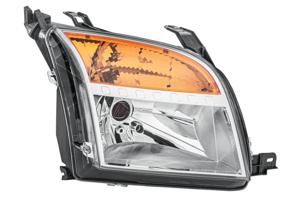 Koplamp HELLA, Inbouwplaats: rechts, Spanning (Volt)12V, u.a. für Ford