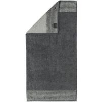 Cawö Cawo Two-Tone Handdoek Leisteen 50x100
