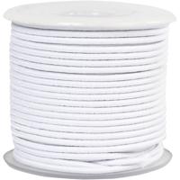 Creativ Company Elastiek dikte 2mm wit, 25m