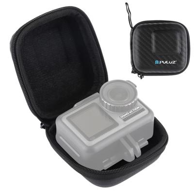 PULUZ mini draagbare koolstofvezel opbergtas voor DJI OSMO actie