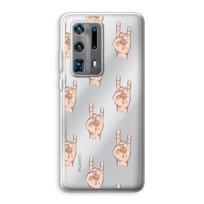 Rock: Huawei P40 Pro Plus Transparant Hoesje