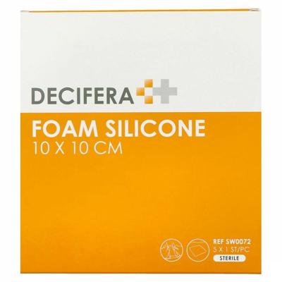 Decifera Foam Silicone 10x10cm 5
