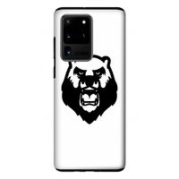 Angry Bear (white): Samsung Galaxy S20 Ultra Tough Case