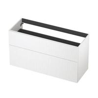 INK - Onderkast 2L A-sym Gelakt Gefr. Front - 1200x450x650 Mm - Mat Wit