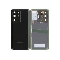 Samsung Galaxy S20 Ultra 5G Achterkant GH82-22217A - Zwart - thumbnail