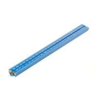 Duimstok m.kop.pl blauw 1m