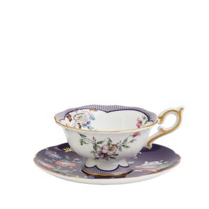 WEDGWOOD - Wonderlust - Theekop&schotel Midnight Garden