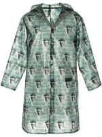 Undercover imperméable Undercover x Clockwork Orange à motif monogrammé - Vert