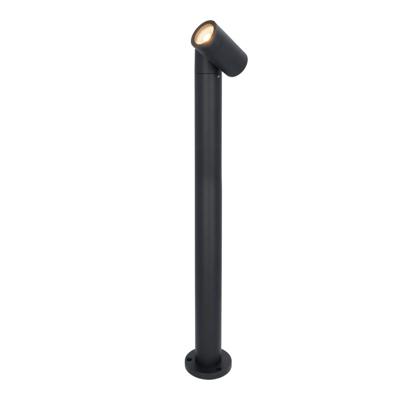 Amy LED sokkellamp - 60cm - 4 Watt 345 lumen - Kantelbaar - IP65 Waterdicht - 2700K warm wit - Buitenlamp - Padverlichting - Zwart