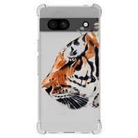 Back Cover Google Pixel 7A Watercolor Tiger