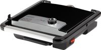 Domo multifunctionele contactgrill, inox, zwart Domo multifunctionele contactgrill, inox, zwart