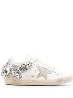 Golden Goose baskets Super-Star à ornements - Blanc - thumbnail