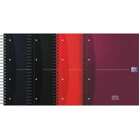 Oxford Office Essentials European Book, 240 bladzijden, ft A4+, geruit, geassorteerde kleuren