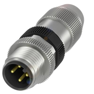 BALLUFF BCC02H9 Sensor/actuator connector, niet geassembleerd M12 x 1 Aantal polen (sensoren): 4 1 stuk(s)