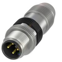 BALLUFF BCC02H9 Sensor/actuator connector, niet geassembleerd M12 x 1 Aantal polen (sensoren): 4 1 stuk(s)