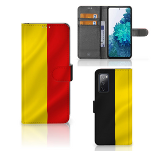 Samsung Galaxy S20 FE Bookstyle Case Belgische Vlag