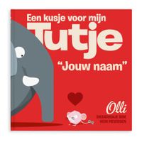 Boek met naam en foto - Een kusje voor mijn Tutje - Softcover