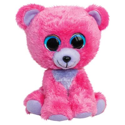 Lumo Stars knuffel - beer raspberry, 15cm