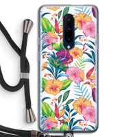 Tropisch 2: OnePlus 7 Pro Transparant Hoesje met koord Tropisch 2: OnePlus 7 Pro Transparant Hoesje met koord