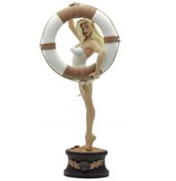 Pin-Up Vicki Riviera Beeld 1/4 Scale Olivier Vatine Attakus 56 cm Zeldzaam en gelimiteerd 150