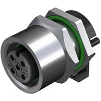 Weidmüller 2422790000 Sensor/actuator inbouwconnector M12 Aantal polen (sensoren): 5 Bus, inbouw verticaal 10 stuk(s)