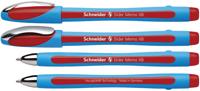 Schneider balpen Slider Memo, extra breed, rood