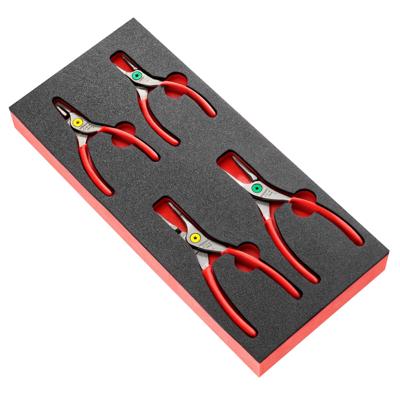 Facom Module van Foam met 4 Borgveertangen - MODM.PCSNPB
