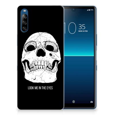 Silicone Back Case Sony Xperia L4 Skull Eyes Silicone Back Case Sony Xperia L4 Skull Eyes