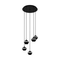 EGLO Perpigo hangende plafondverlichting Flexibele montage GU10 Zwart, Wit