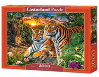 Castorland Tiger Family - 2000pcs - thumbnail