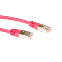 ACT IB7503 F/UTP CAT5E Patchkabel Rood - 3 meter