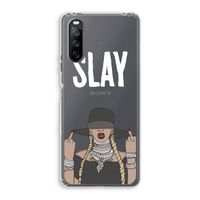 Slay All Day: Sony Xperia 10 III Transparant Hoesje