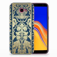 Samsung Galaxy J4 Plus (2018) TPU Case Beige Flowers - thumbnail