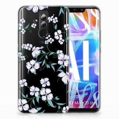 Huawei Mate 20 Lite Uniek | TPU Case | Blossom White