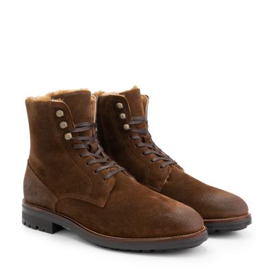 Travelin' Men - Lace-up boot casual - Cognac - Maat 46