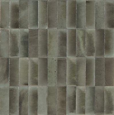 Ragno Gleeze R8HS Wandtegel 050X150 Grigio 10mm Glans