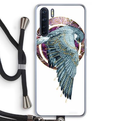 Golden Falcon: Oppo A91 Transparant Hoesje met koord