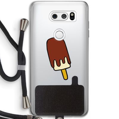 Frisco: LG V30 Transparant Hoesje met koord